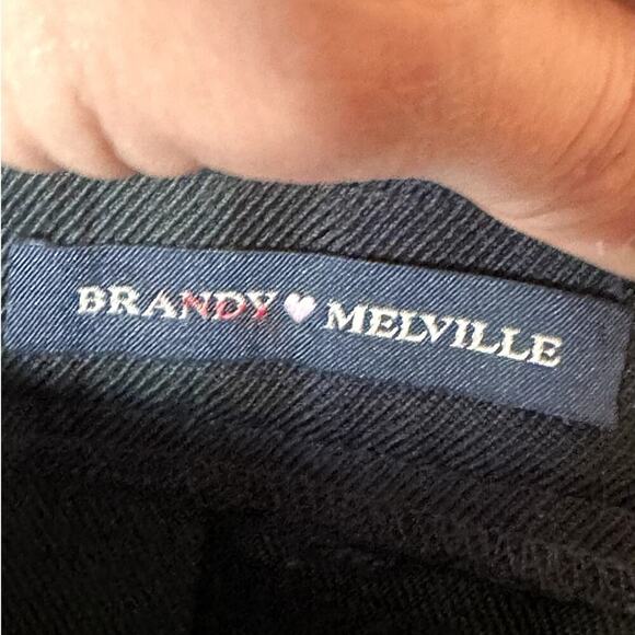 Y2K Brandy Melville Dk Green Plaid Pleated Mini Wrap Skirt One Size Range 2-4 - Picture 4 of 4